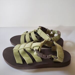 Teva Dorado Casual Gladiator Styled Sandals Size 6 Womens Green Khaki